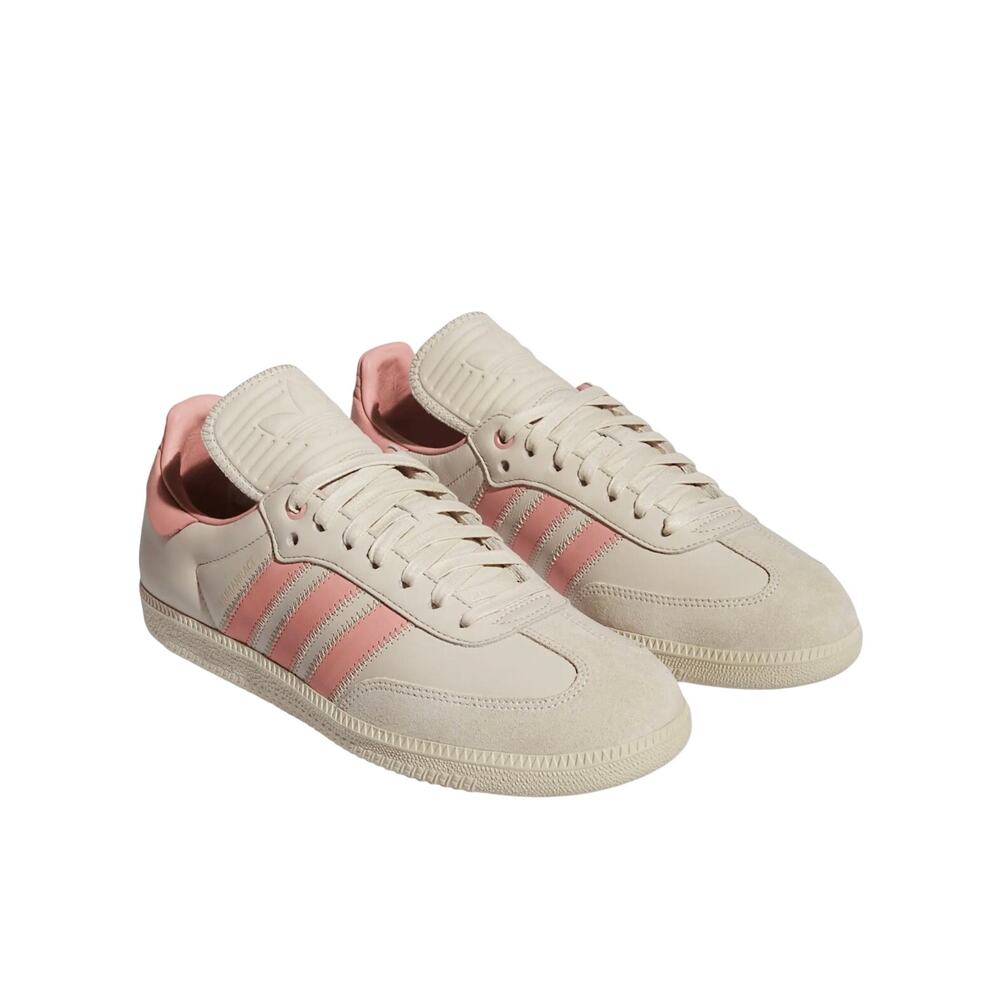 Adidas x Pharrell Humanrace Samba Aluminum Wonder Mauve Men's Sneakers US 10
